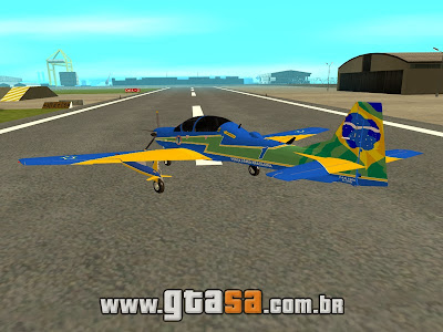 Embraer A-29B Super Tucano - Esquadrilha da Fumaça para GTA San Andreas